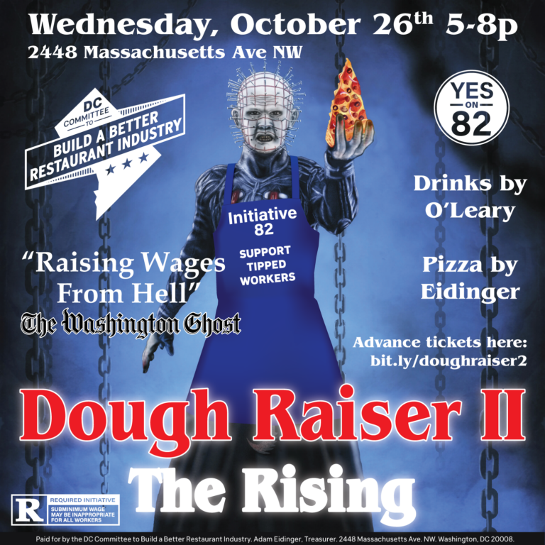 Join us on October 26 for Dough Raiser 2: The Rising